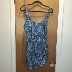 Elegant Floral Women's One Piece Swimsuit